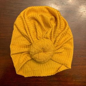 Top Knots Turban in Marigold